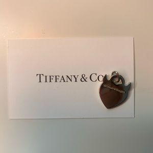 Tiffany Devil Heart Tag Charm 